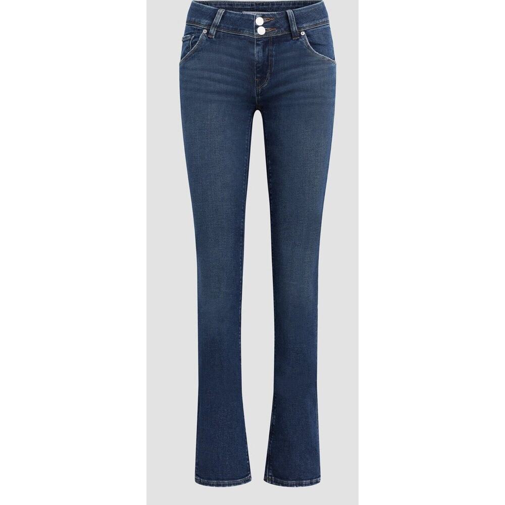 HUDSON Beth Mid-Rise Baby Bootcut Jean Womens Size 24 Medium Denim Blue - Picture 3 of 11